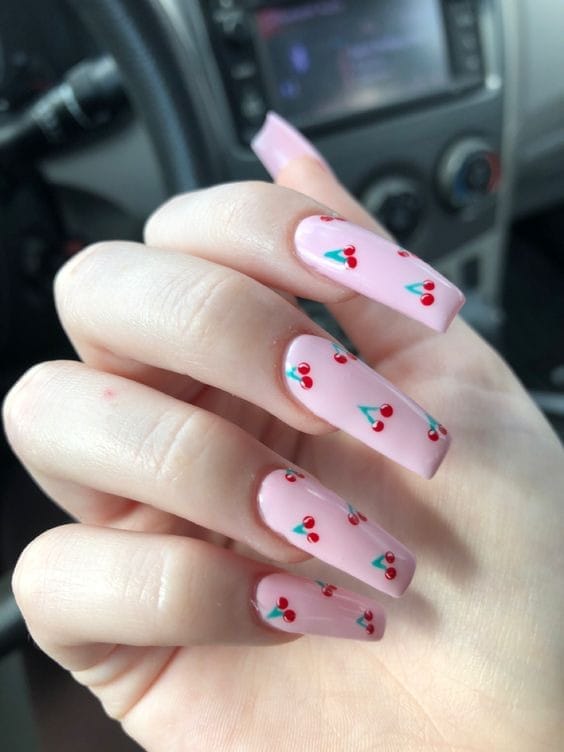 Cherry Nails