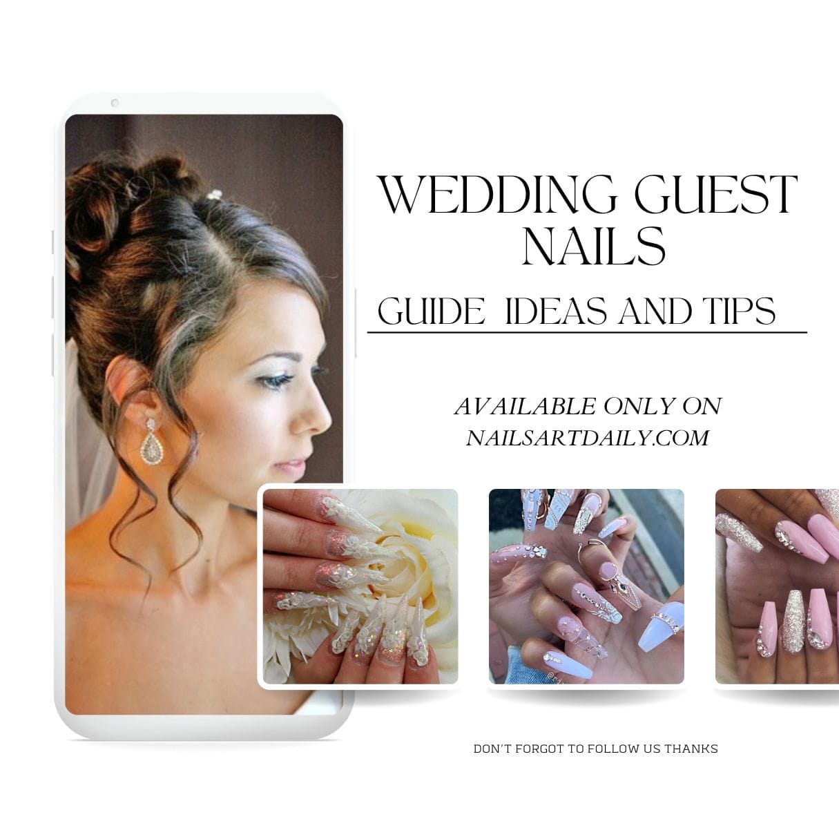 wedding nail designs