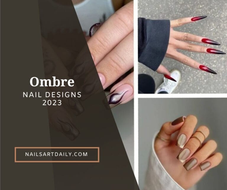 Stunning ombre nail designs 2023