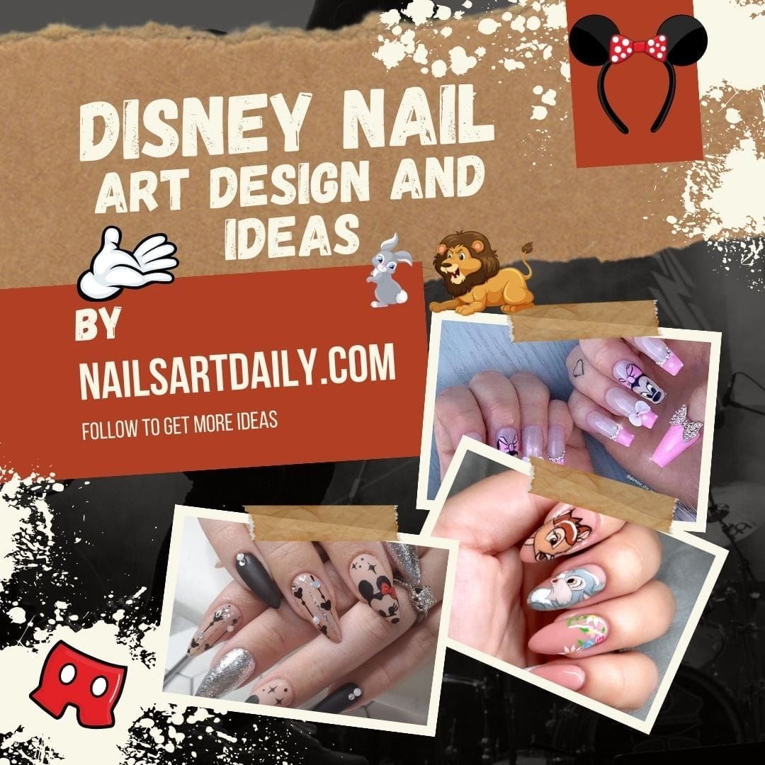 Red nails design with gem stones : rhinestones idea , step by step 