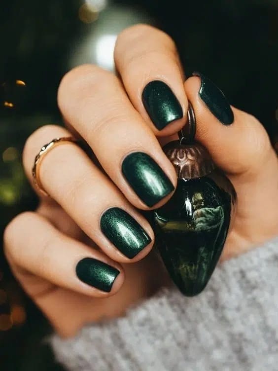 Green with Envy nails